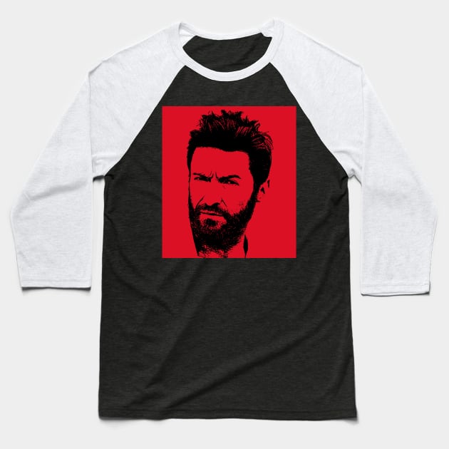 hugh jackman Baseball T-Shirt by oryan80